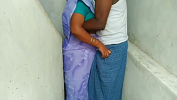 Saanthi2 & Vetrivel's first time in guava plantation room with boss's big cock